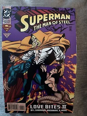 Buy Superman Man Of Steel # 42 1995dc Comics • 1.25£