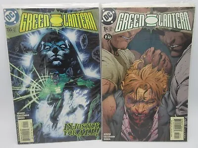 Buy Green Lantern #154,155 (2002) NM- Batman, Flash, Lex Luthor, Jim Lee Cover • 8£