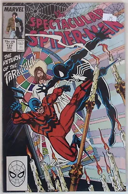 Buy The Spectacular Spider-man - # 137 Apr - The Tarantula! - 1988 - Marvel Comics • 4.50£