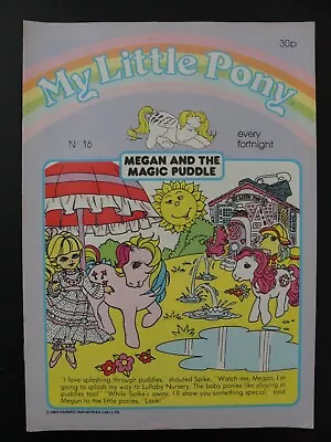 Buy My Little Pony G1 #16, 10 April 1986. London Editions Magazines • 0.99£