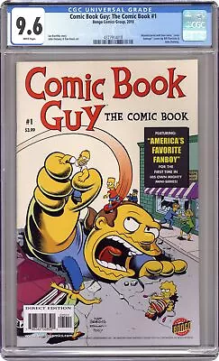 Buy Comic Book Guy The Comic Book #1 CGC 9.6 2010 4377914018 • 182.70£