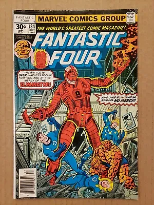 Buy Fantastic Four #184 The Eliminator 1977 VG/FN • 4.81£