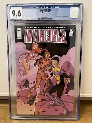 Buy Invincible 16 - CGC 9.6 WP, Image Key 1st Angstrom Levy, 1st Print • 99.90£