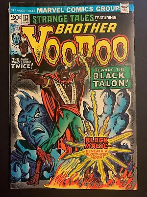 Buy Strange Tales 173 VG- -- Last App. Of Brother Voodoo In Title, Black Talon 1974 • 12.77£