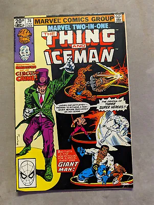 Buy Marvel Two-In-One #76, Marvel Comics, 1981, The Thing, FREE UK POSTAGE • 5.99£