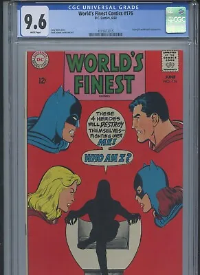 Buy World’s Finest Comics Vol 1 #176 1968 CGC 9.6 • 527.68£