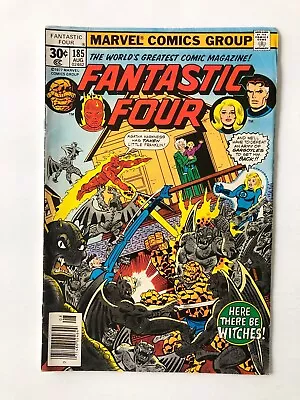 Buy Fantastic Four #185 First Nicholas Scratch Agatha Harkness Newsstand • 11.83£