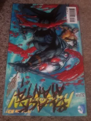 Buy Aquaman 23.1 Black Manta #1 3D Lenticular Cover New 52 DC Comics • 4.99£