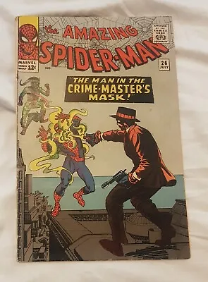 Buy Amazing Spider-Man 26  1965  Steve Ditko Stan Lee Green Goblin Marvel G/VG • 90£