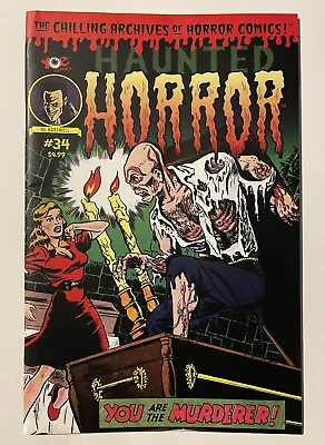 Buy Haunted Horror #34 (IDW 2018) Golden Age Horror | Reprint : Beware #15 | F/VF • 8.02£
