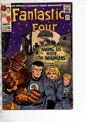 Buy Fantastic Four #45 - 1st Appearance Of The Inhumans • 145£