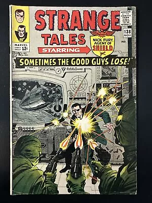 Buy Strange Tales #138 Vintage Marvel Comics Silver Age 1st Print Very Good *A2 • 31.97£