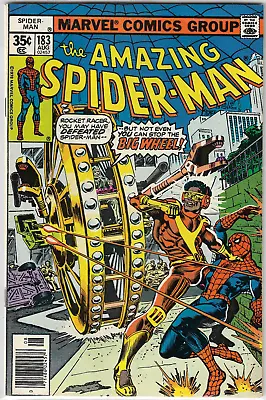 Buy Amazing Spider-Man (1978) #183 First Big Wheel Marv Wolfman Marvel Comics • 14.20£