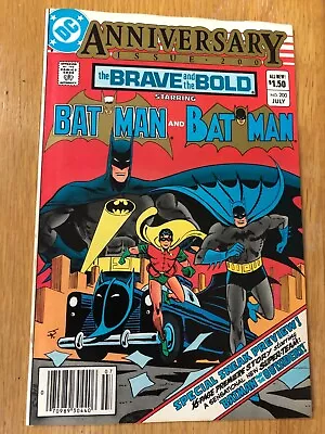 Buy Brave & The Bold   # 200    NEAR MINT    July  1983   Double Sized.  Earth  One • 52.04£