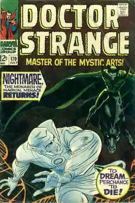 Buy Doctor Strange (1st Series) #170 VG; Marvel | Low Grade - Nightmare Cover - We C • 53.75£