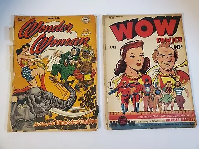 Buy Wonder Woman #19 And WOW Comics #35 • 150.93£