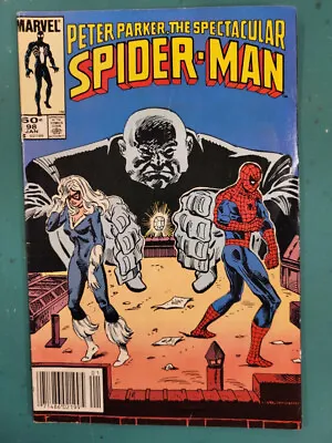 Buy Spectacular Spider-Man #98 (1985) Newsstand (F/VF) 1st App Spot • 31.97£