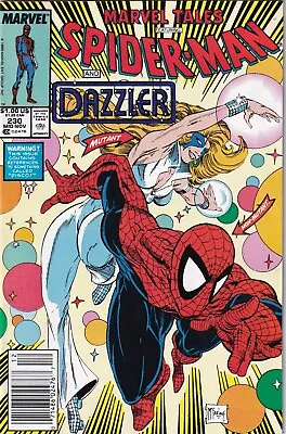 Buy US-MARVEL TALES 230 - Todd McFarlane Cover! 1989 AMAZING SPIDER-MAN 230 DAZZLER • 6.39£
