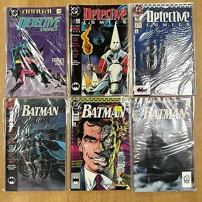 Buy DETECTIVE COMICS & Batman ANNUALS 1 - 3  -DC Comics 1988-90 - VFN & FN X6 • 4.99£