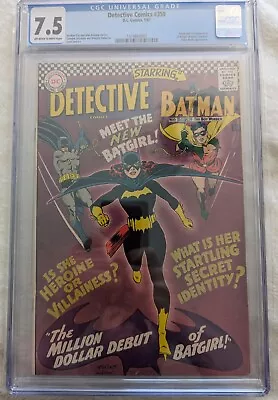 Buy Detective Comics 359 1st Appearance Of Batgirl CGC 7.5 • 510£