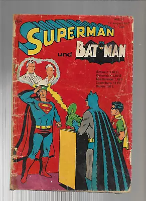 Buy DC Comic - Superman - Batman Issue No. 16 Of 1967 - Ehapa Verlag German • 9.65£