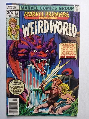 Buy Marvel Premiere #38 Weirdworld Bronze Age 1977 Comic Book Lord Of The Rings • 10.33£
