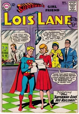 Buy Superman's Girl Friend LOIS LANE #45. DC Comics 1963. • 6£