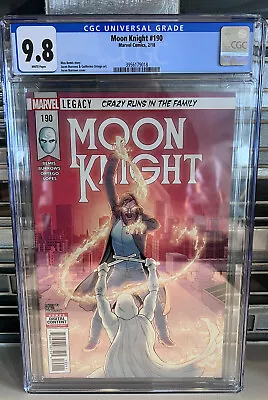 Buy Moon Knight #190 Cgc 9.8 -Diatrice Cameo Daughter Of Moon Knight, First Sun King • 544.33£