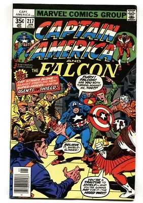 Buy Captain America #217 1978-first Marvel Man/quasar- Vf • 66.26£