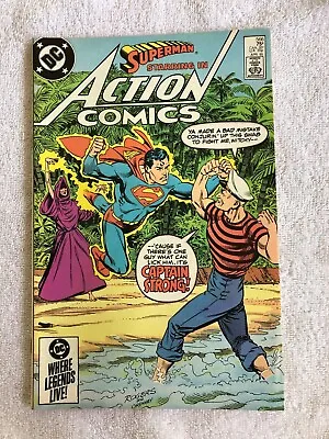 Buy Action Comics #566 (Apr 1985, DC) VF+ 8.5 • 6.72£