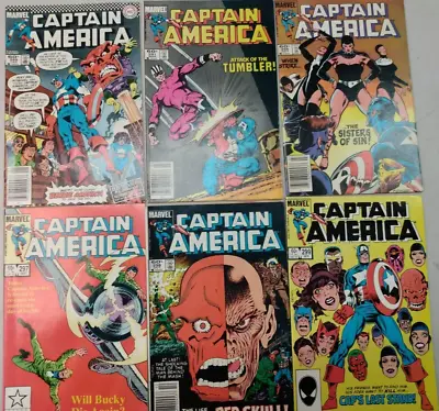 Buy Captain America #289,291,295,297,298,299 Marvel 1984 Comic Books • 12.61£