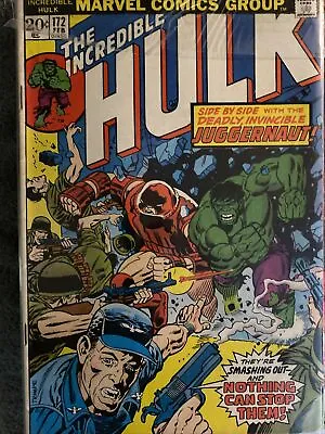 Buy Incredible Hulk #172 , Juggernaut , Will Provide More Pictures Upon Request • 197.05£