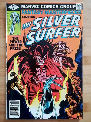 Buy Fantasy Masterpieces #3 The Silver Surfer - Marvel 1980 - 1st Mephisto Reprint • 15.99£