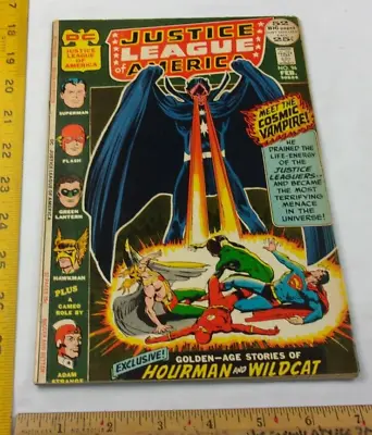 Buy Justice League Of America #96 Comic Book F+ 1970s Origin Of Hourman • 14.98£