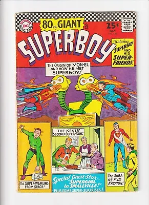 Buy 80 Page Giant SUPERBOY 129 Superman Silver Age 1968 DC COMIC MON-EL ORIGIN • 19.72£