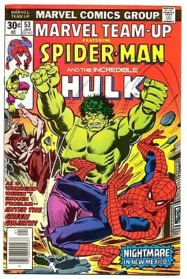 Buy MARVEL TEAM-UP #53 F, Spider-Man. 1st John Byrne X-Men Art, Marvel Comics 1977 • 15.81£
