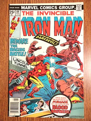 Buy Invincible Iron Man #89 Buscema Cover Key VF- Daredevil 1st Print DD Marvel MCU • 23.97£