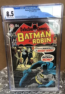 Buy Detective Comics #395 Robin Backup Story Batman CGC 8.5 Off White To White Pages • 562.99£