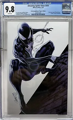 Buy Amazing Spider-man 800 J S Campbell Black Symbiote Suit Virgin I Cgc 9.8 Htf • 394.24£