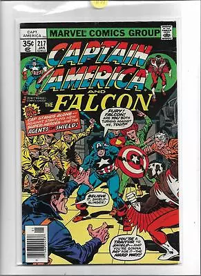 Buy Captain America #217 1978 Fine-very Fine 7.0 4159 Falcon • 14.63£