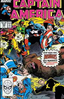 Buy Captain America (1st Series) #352 VF; Marvel | Soviet Super Soldiers - We Combin • 9.59£