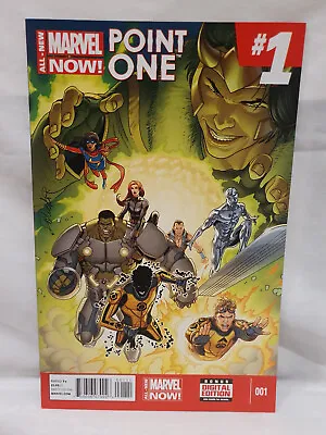 Buy All-New Marvel Now! Point One #1 VF/NM Marvel Comics 1st Kamala Khan 2014 [CC] • 34.99£