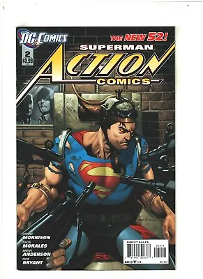 Buy Action Comics #2 VF+ 8.5 DC Comics 2011 New 52 Superman • 1.19£