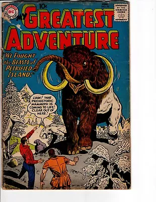 Buy My Greatest Adventure Comic Book #44, DC Comics 1960 Lower Grade Reader • 18.38£