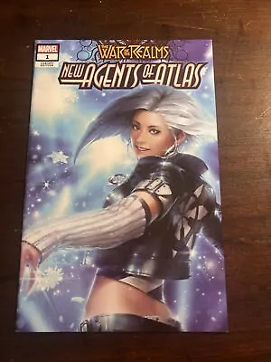 Buy War Of The Realms New Agents Of Atlas #1 Lee TRADE Variant 2nd Print * 2019 • 15.83£