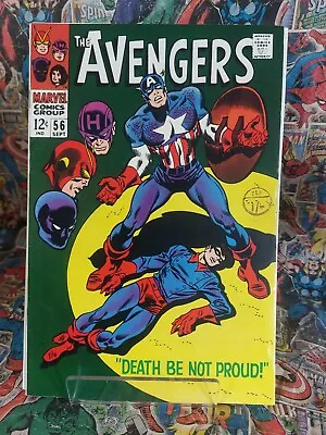 Buy Avengers #56 VF Marvel Captain America Bucky • 65.95£
