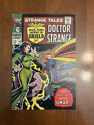 Buy Strange Tales #150 (Marvel, 1966) 1st App. Of Umar! Buscemi Art FN • 35.98£