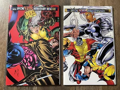 Buy X-men #45 + Uncanny X-men #325 Special Anniversary Fold Out W/Cards October 1995 • 12.06£