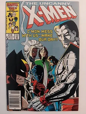 Buy Uncanny X-Men # 210 Newsstand Key Mutant Massacre Wolverine Vs Sabretooth 1986 • 6.29£