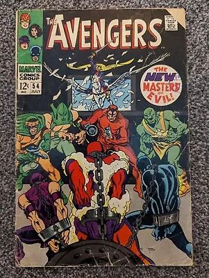 Buy The Avengers 54. 1968 Marvel Silver Age. Black Knight, Masters Of Evil • 19.98£